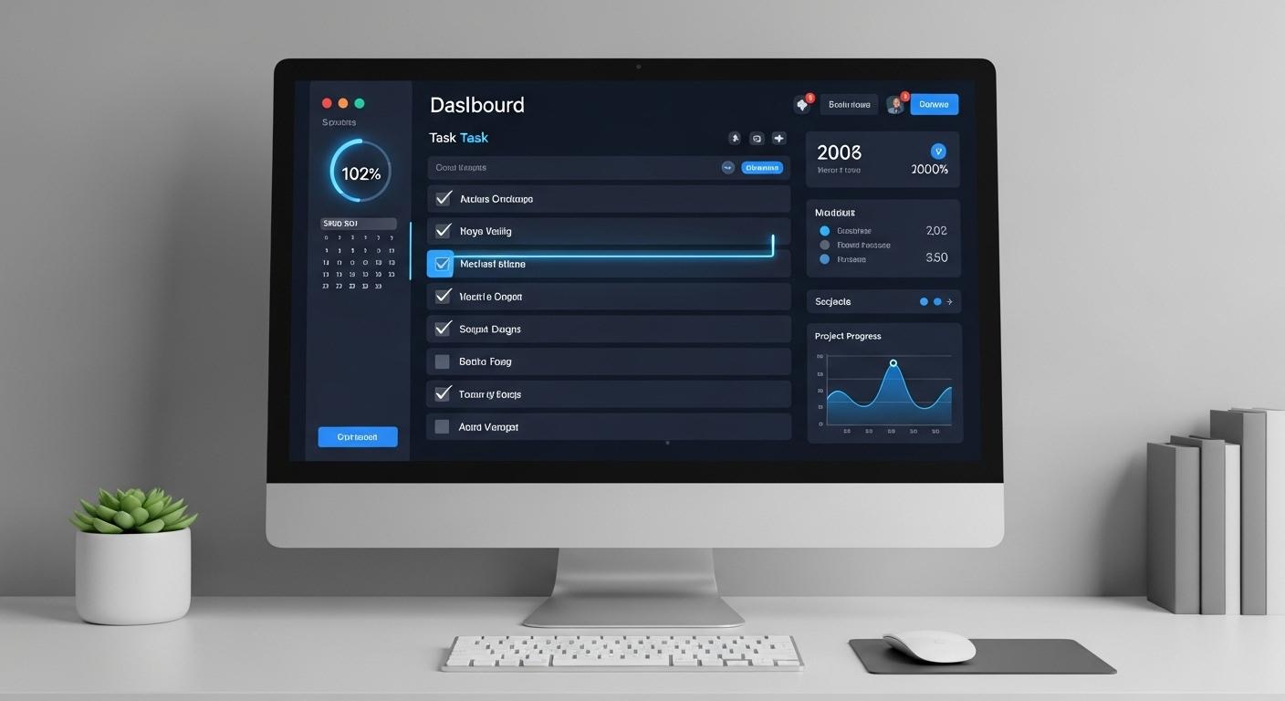 Trainer teaching at whiteboard